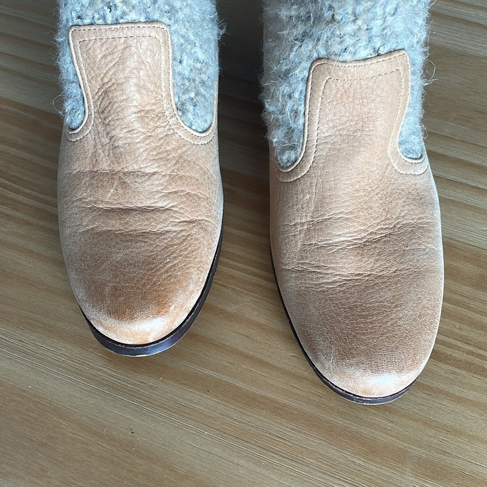 1883 by Wolverine Leather and Fabric Ankle Boots - Picture 3 of 12